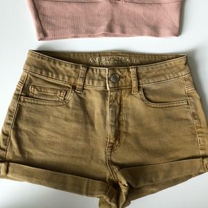 American eagle High waisted shorts